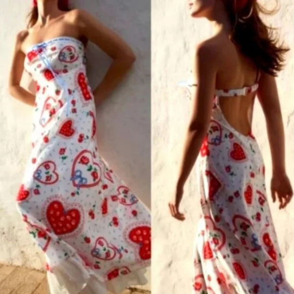 For Love And Lemons Dresses & Skirts - NWOT" For Love & Lemons Daisy Mae Strapless Midi Dress